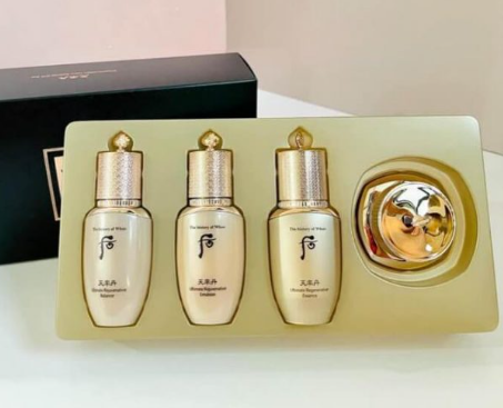 [HCM][Hàng chính hãng] Bộ dưỡng tái sinh chống lão hóa Whoo Cheonyuldan Ultimate Regenerating Set 4pcs 68ml