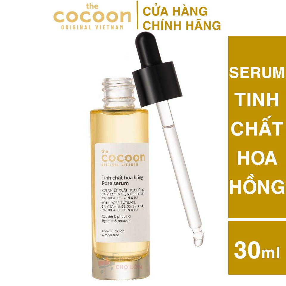 [CHÍNH HÃNG] Serum Tinh Chất Hoa Hồng Cocoon Thuần Chay