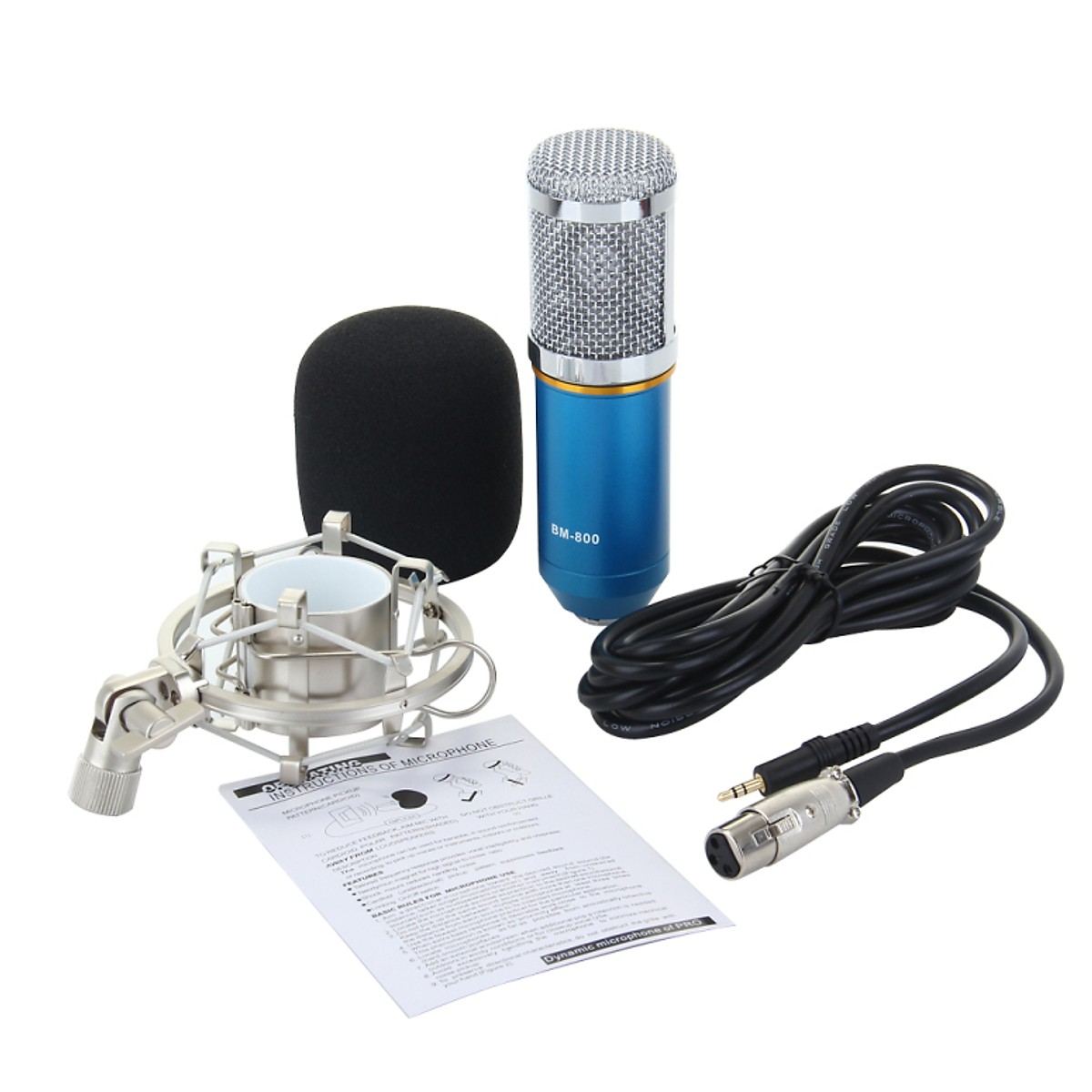 Mic thu âm BM800 hát karaoke,thu âm, live stream