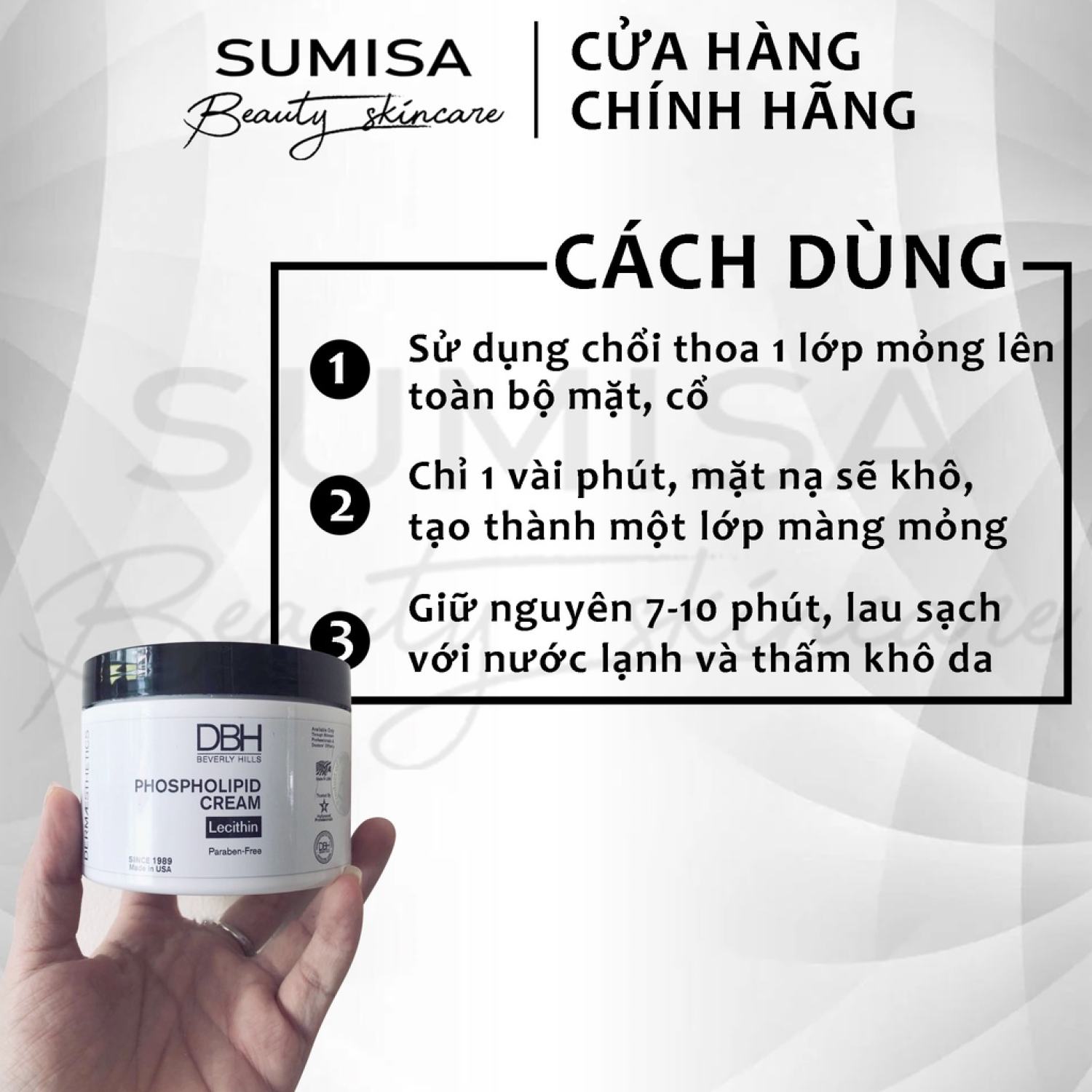 DBH Phospholipid Cream Kem mɑssage giúp trẻ hóa và căng bóng da (chiết 30ml)