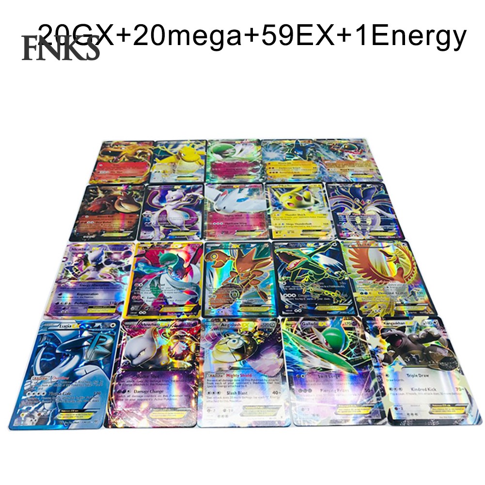 Bộ 100 Thẻ bài Pokemon độc đáo