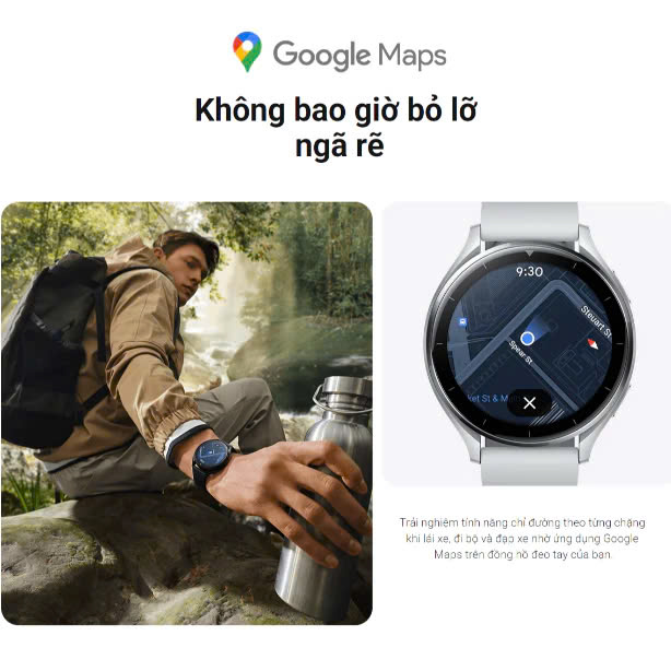 Đồng hồ thông minh Xiaomi Watch 2 | Màn hình AMOLED 1.43" |  12 Kênh theo dõi sức khỏe | HĐH WearOS | Wifi/BT/GPS/NFC