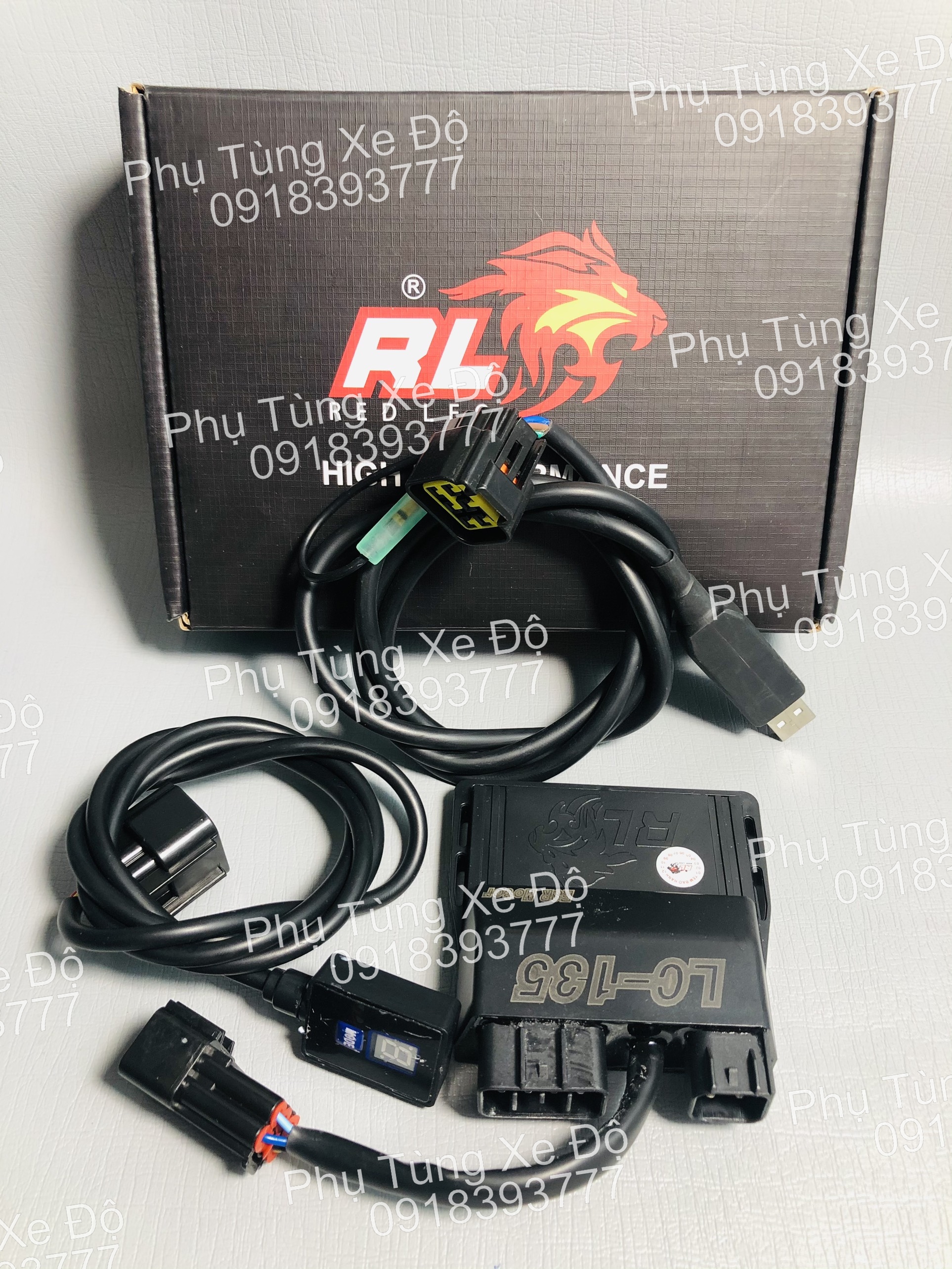 IC Redleo EX 135 Lập Trình trên máy tính ( Tích hợp 8 Map chỉnh )