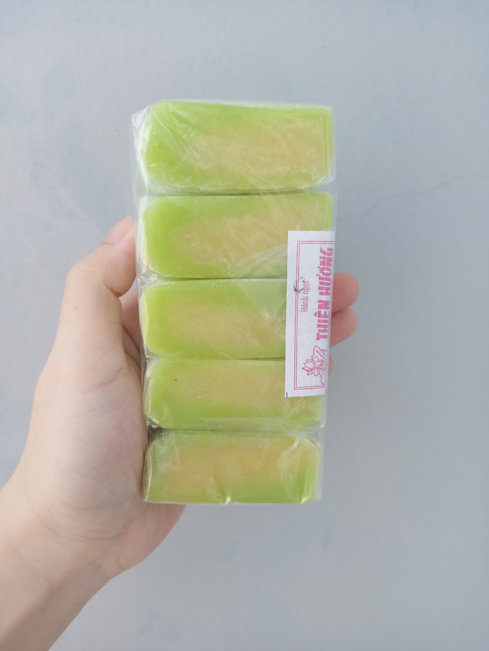 Bánh dẻo xanh nhân đậu xanh_combo 3 cây