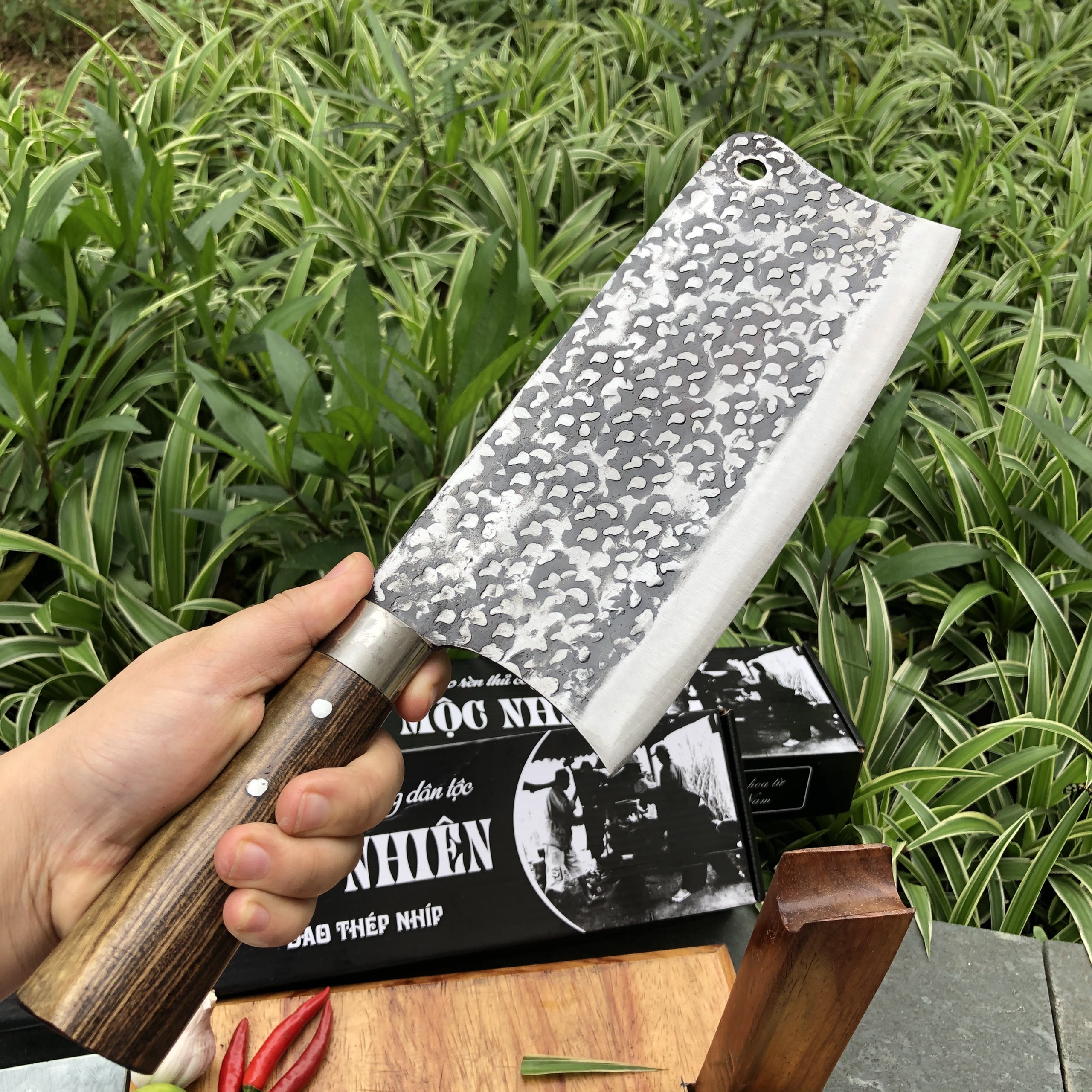 Dao chặt gà - Dao bếp cao cấp {Phúc Sen Mộc Nhiên}