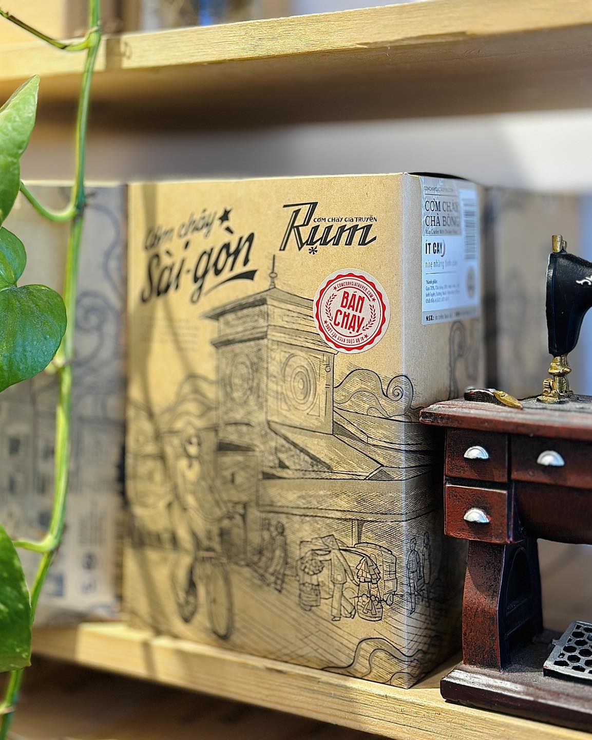 Cơm cháy chà bông Sài Gòn truyền thống - 450gr