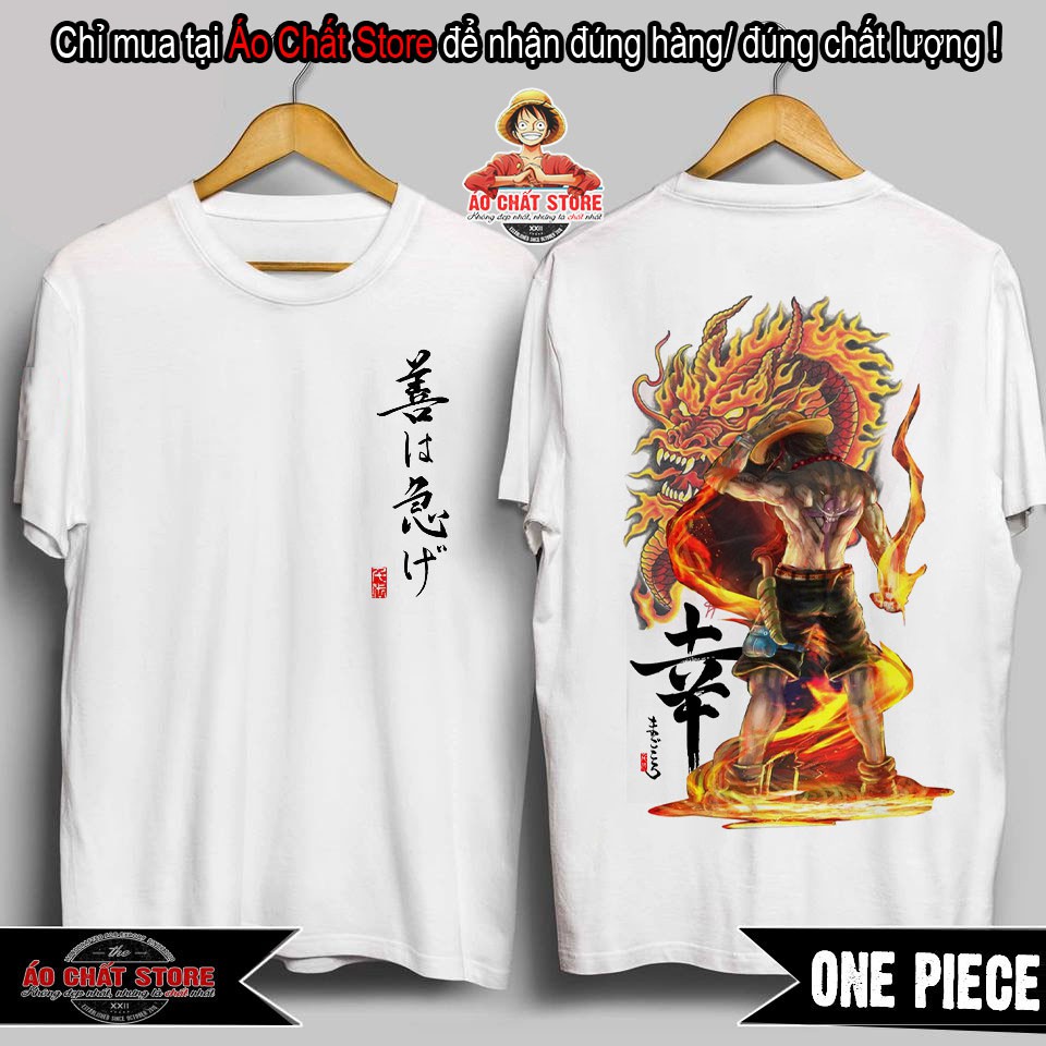 ??hot?? áo ace áo one piece hải tặc cực ngầu - áo hỏa quyền ace mẫu mới op159