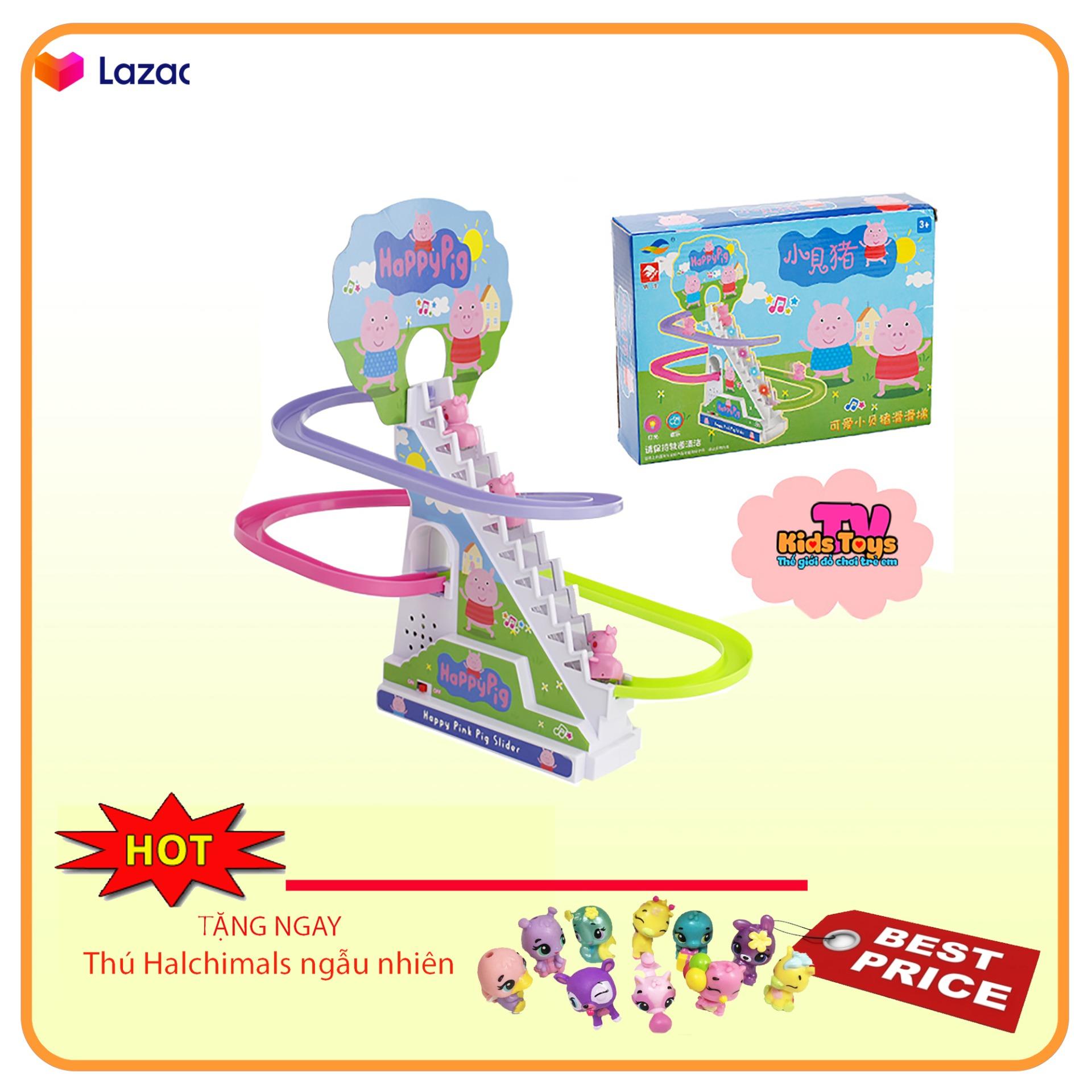 ĐỒ CHƠI PEPPA PIG LEO THANG ÂM THANH VUI NHỘN CHO BÉ