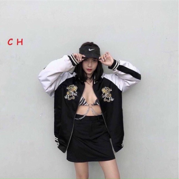ÁO GIÓ BOMBER SỐ 19 PHỐI TAY LP68
