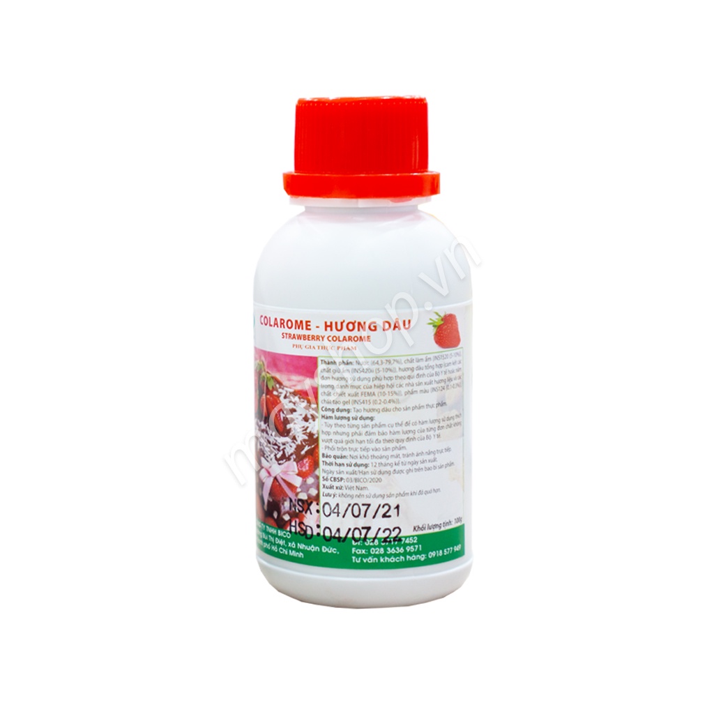 Hương dâu Bico (100g)/ có tạo màu