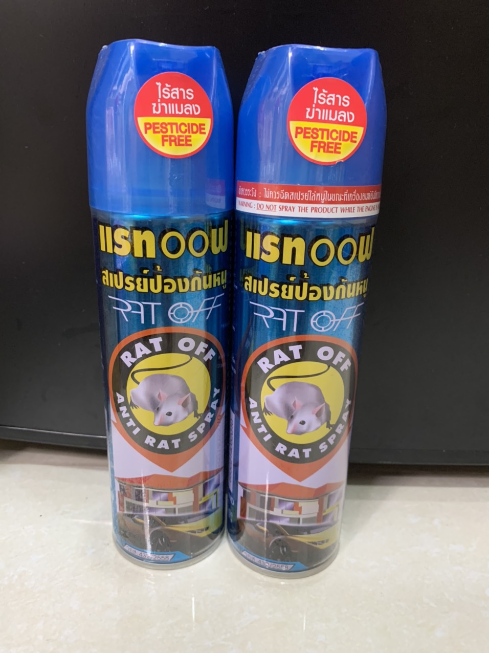 [HCM]Xịt đuổi chuột Rat-Off Thái lan đa năng