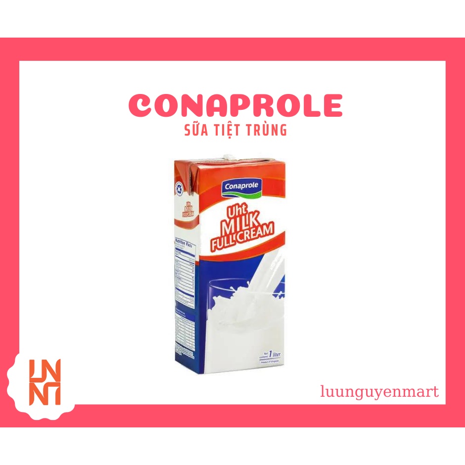 Sữa UHT Conaprole Nguyên Kem - Hộp 1L