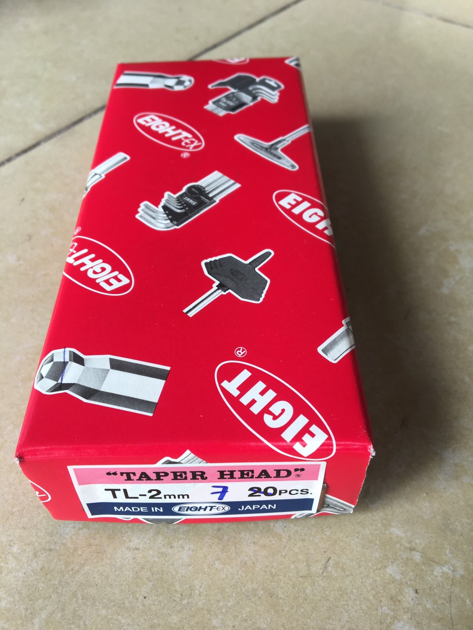 [Freeship + quà tặng 19k] Tay vặn Lục giác chữ L 2 mm đầu bi TL-2 Eight Nhật tại Máy cầm tay NTT bảo hành dài hạn tháo lắp ốc chìm hiệu quả