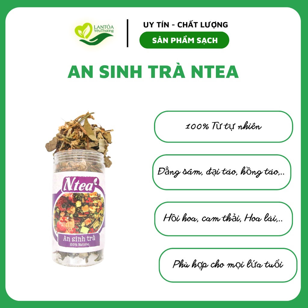 Trà Thảo Mộc An Sinh Trà hộp 100g giúp