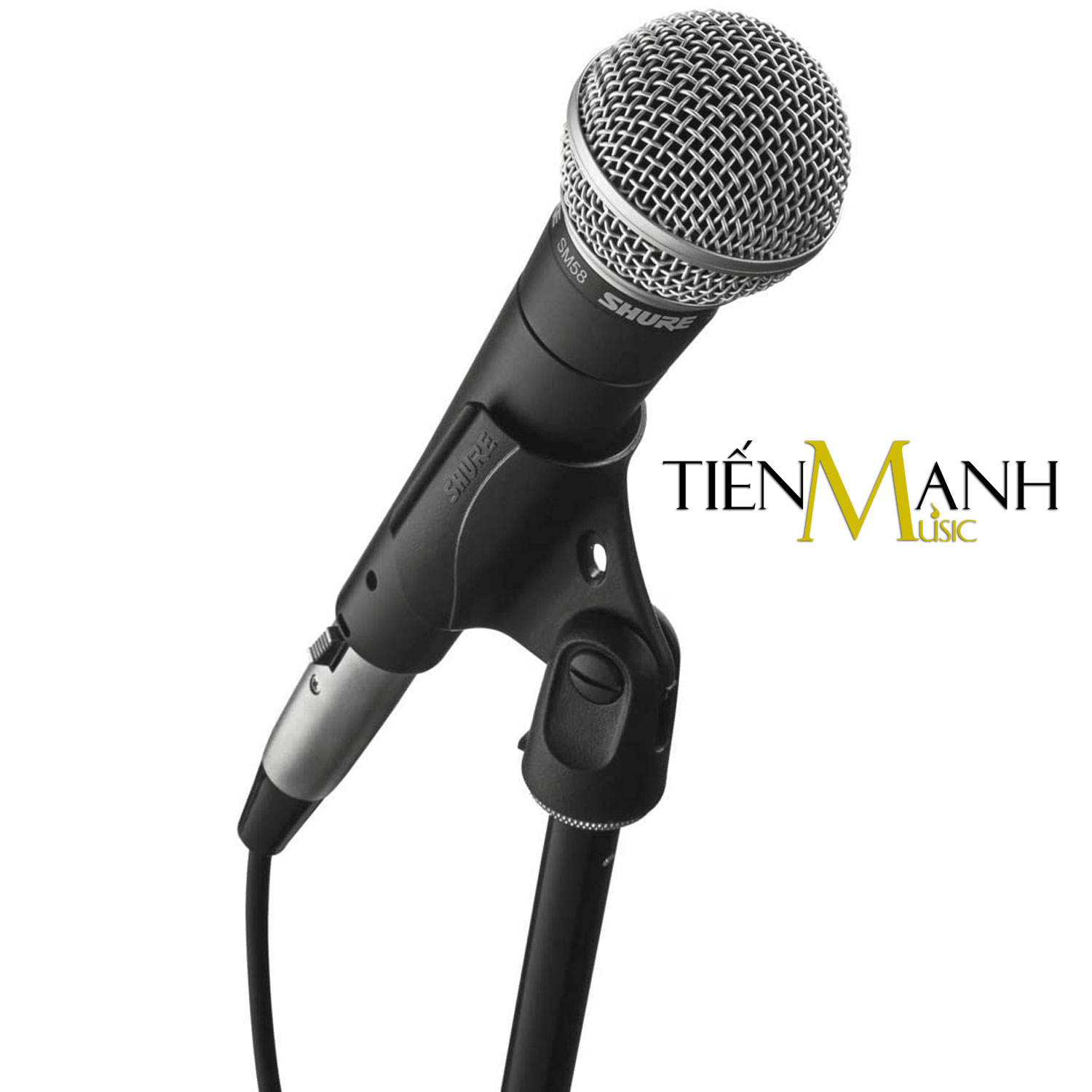[Trả góp 0%] [Chính Hãng] Mic Cầm Tay Shure SM58-S Có Công Tắc Micro Phòng Thu Studio SM58S Microphone Karaoke SM58