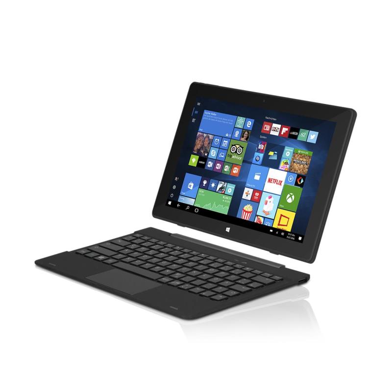 TREKSTOR Surftab Twin Laptop 2 trong 1 Windows 10 màn hình cảm ứng 2GB RAM 32GB - Tặng kèm dock bàn phím