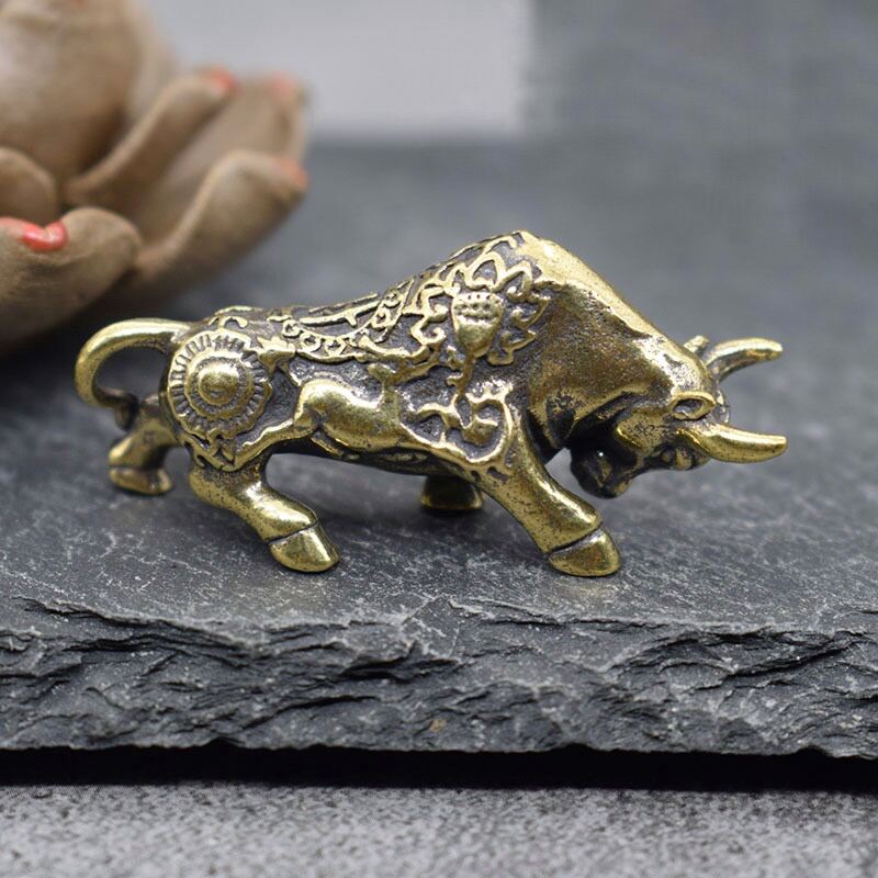 Móc khoá phong thuỷ 12 con giáp tuổi con trâu