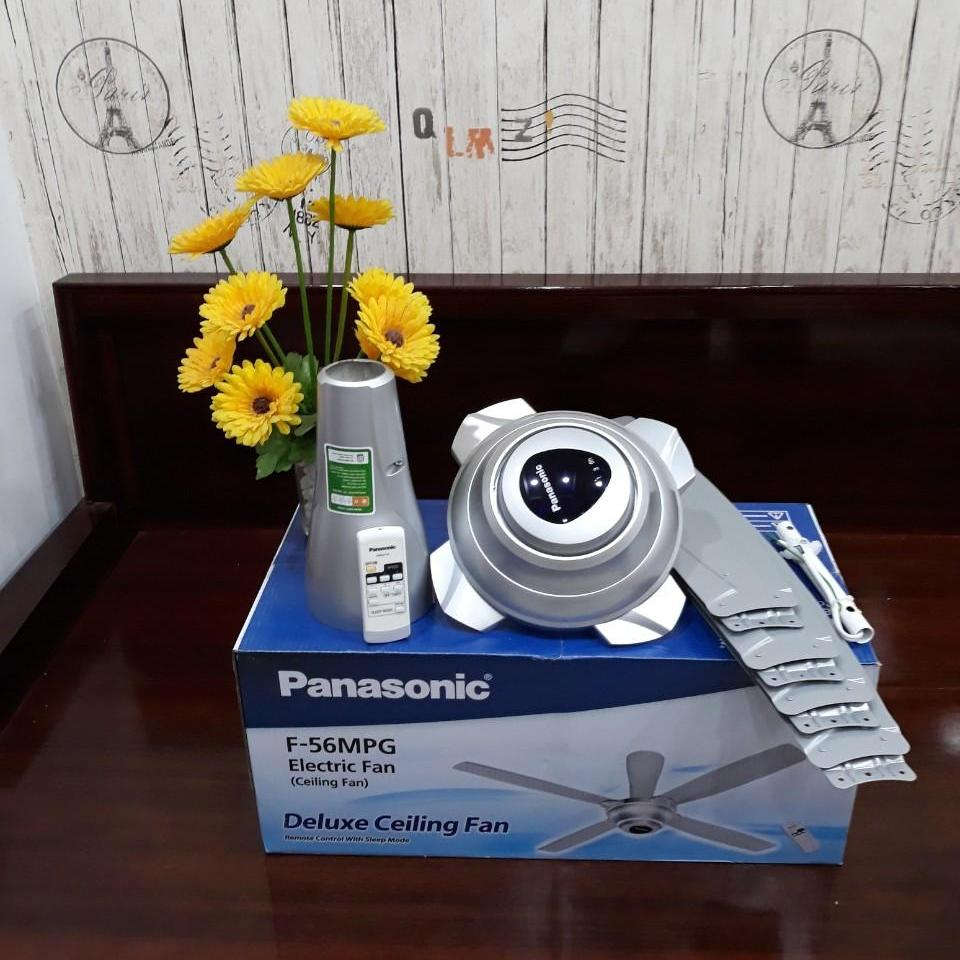 Quạt trần Panasonic 4 Cánh F-56MPG-S (Màu Bạc)