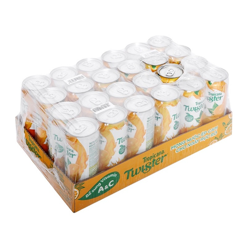 Nước cam ép Twister Tropicana 320ml