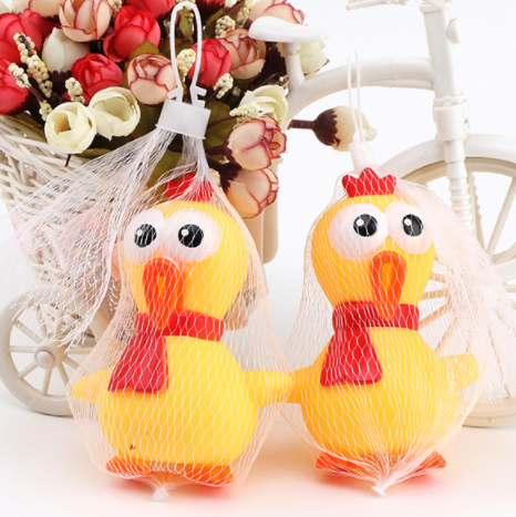 [MẪU MỚI] Đồ Chơi Trẻ Em Gà Bóp Kêu ò ó o