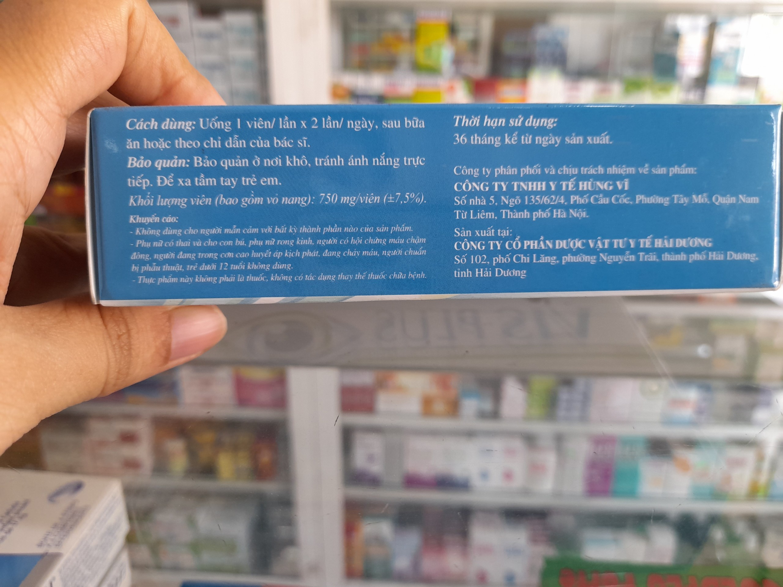 Viên uống bổ mắt Visplus (Hộp 30 viên)