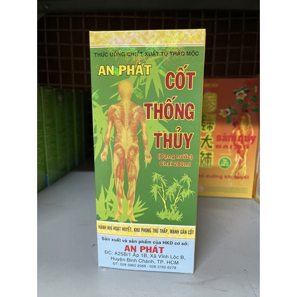 Phong te cốt thống thuỷ an phát 280ml trừ phong thấp