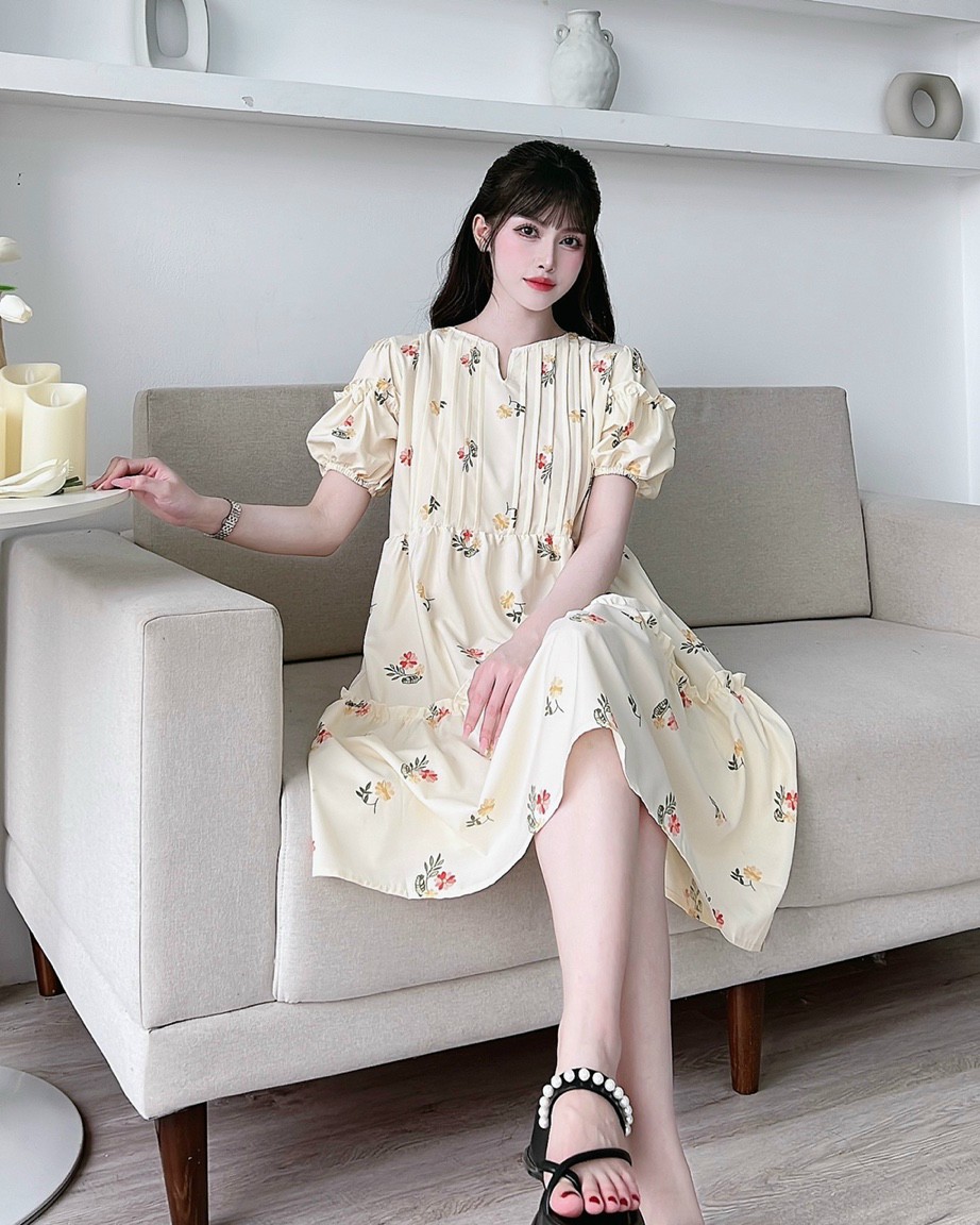 Váy bầu xinh xắn-đầm bầu suông giá rẻ