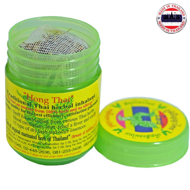 [HCM]Lọ hít thảo dược hồng thái Thái lan 50gr