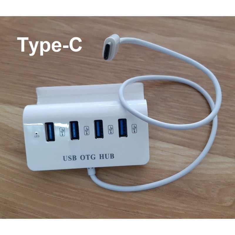 Hub usb Type-C ra 4 cổng USB 3.0 Kiêm USB OTG chất lượng cao
