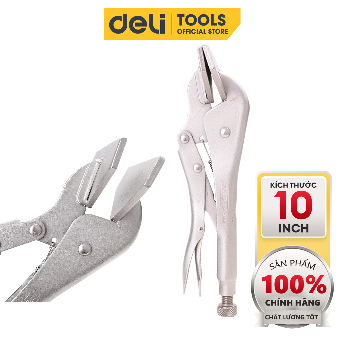Kìm Kẹp Deli Cao Cấp Chính Hãng - Chất Liệu Chống Mòn Gỉ - Sử Dụng Đa ...