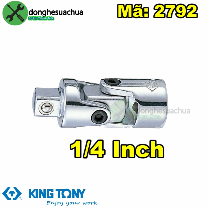 Đầu lắc léo 1/4 kingtony 2792