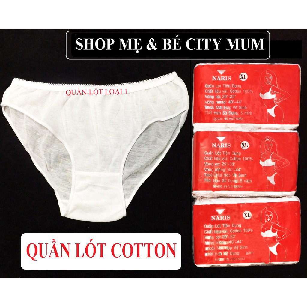 QUẦN LÓT GIẤY NARIS VẢI COTTON ( HÀNG LOẠI 1)
