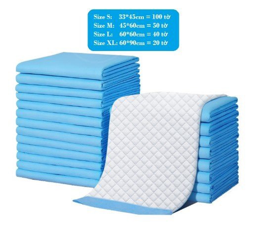 TÃ LÓT CHUỒNG CHO CHÓ MÈO ĐỦ SIZE
