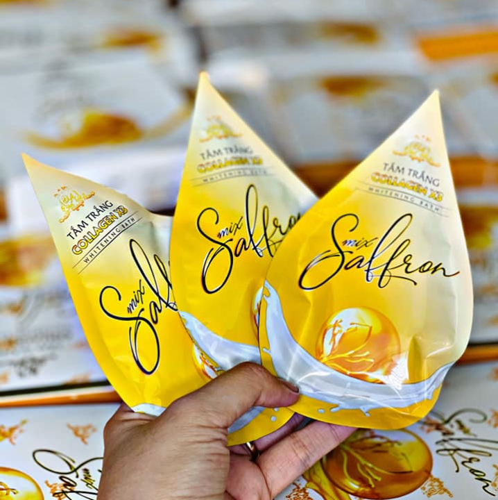 [HCM] Tắm trắng collagen x3 mix saffron