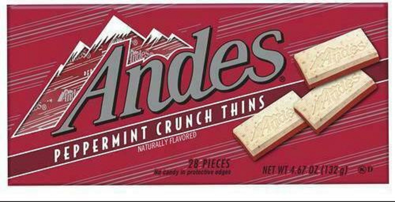 [HCM]Kẹo Andes Bạc Hà Mỹ 132g