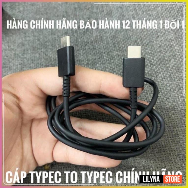 Cáp sạc nhanh Sam sung 25W 45W chân C To C