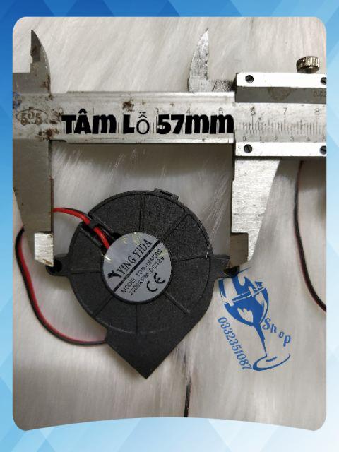 Quạt sên DC 12v