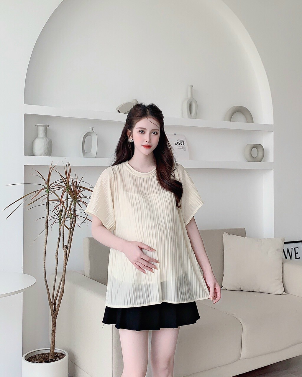 Áo bầu xinh giá rẻ mẫu mới
