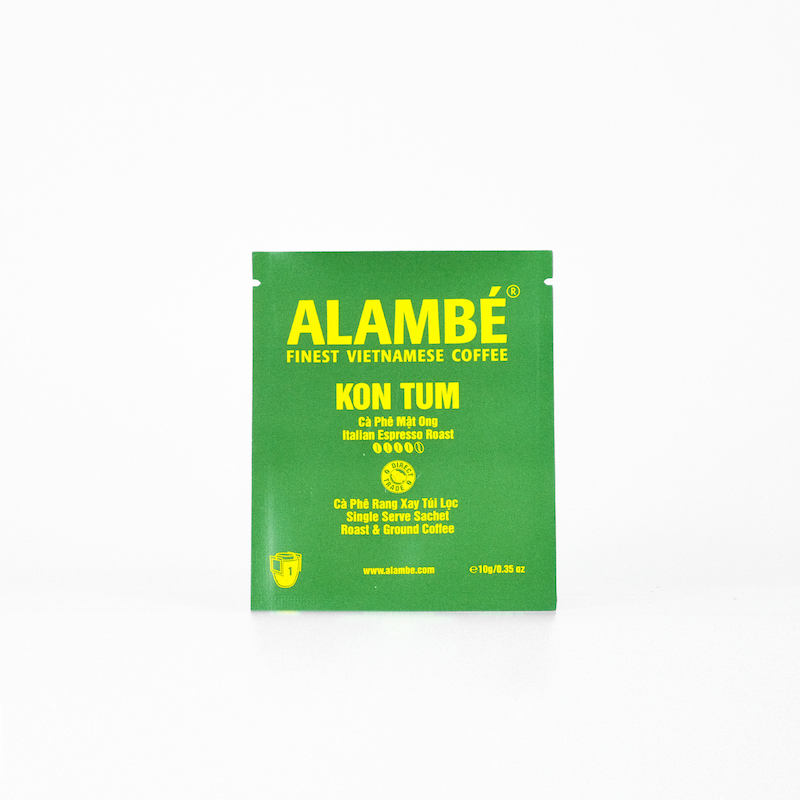 [HCM]CÀ PHÊ TÚI LỌC ALAMBÉ - KON TUM (18 gói x 10g)