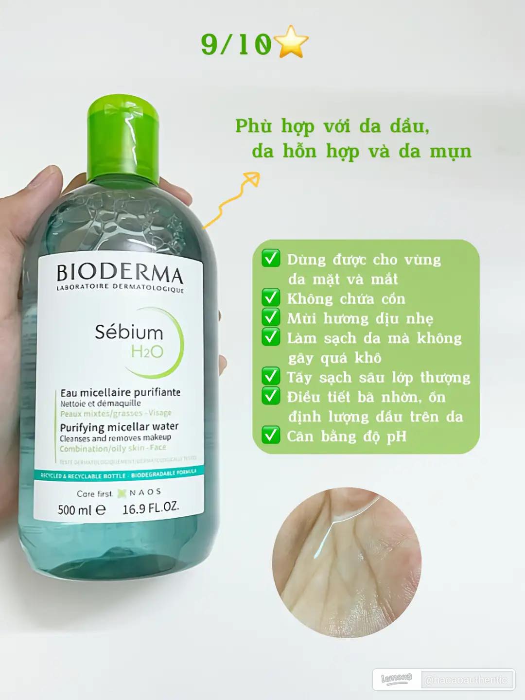 NƯỚC TẨY TRANG BIODERMA