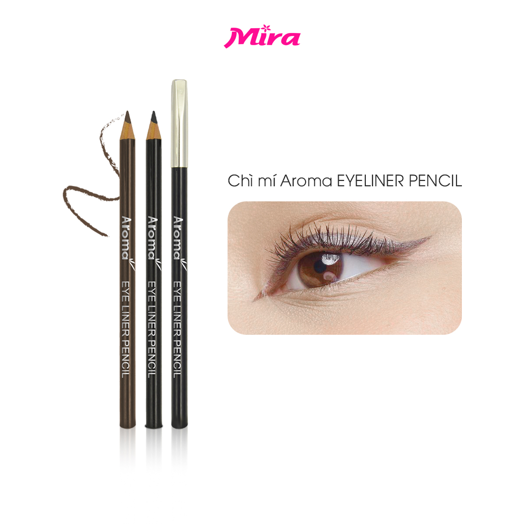 Chì Vẽ Mí Mắt Aroma Eyeliner Pencil – C495