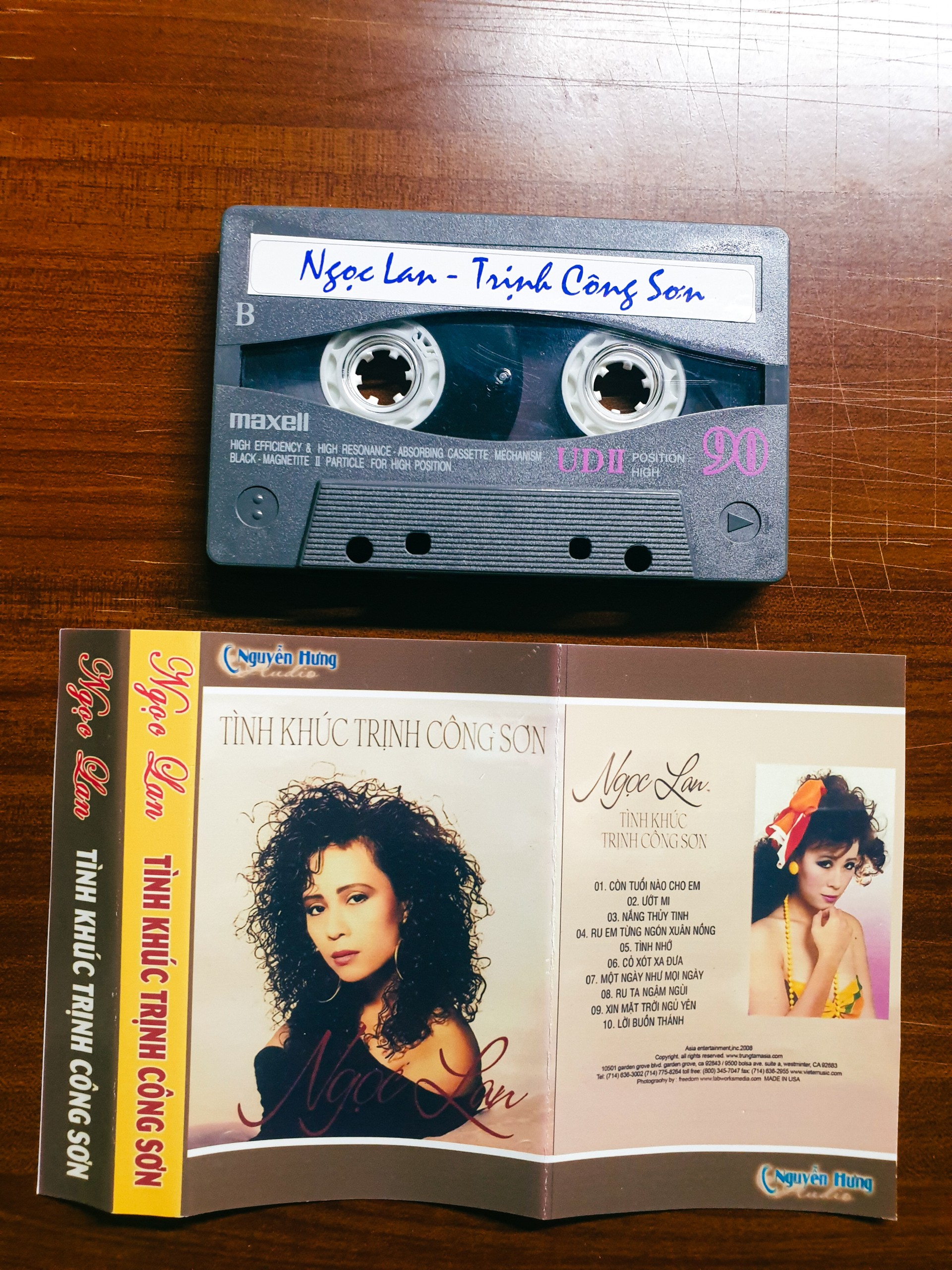 BĂNG CASSETTE combo NGỌC LAN - DUY KHÁNH