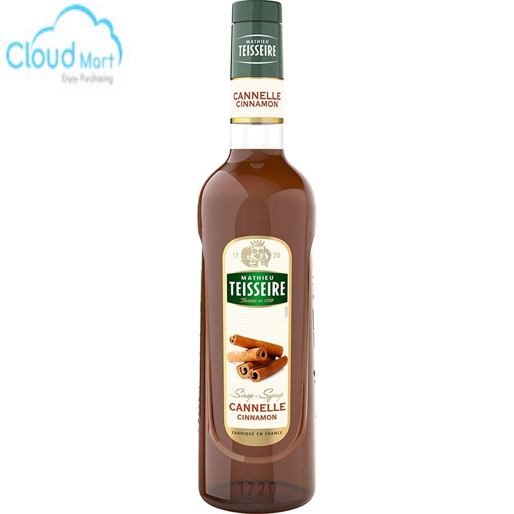 Syrup Teisseire Cinnamon (Quế) 700ml- Nguyên liệu pha chế - Cloud Mart