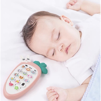 ĐỒ CHƠI! ĐIỆN THOẠI THỎ CÀ RỐT PHÁT NHẠC CHO BÉ