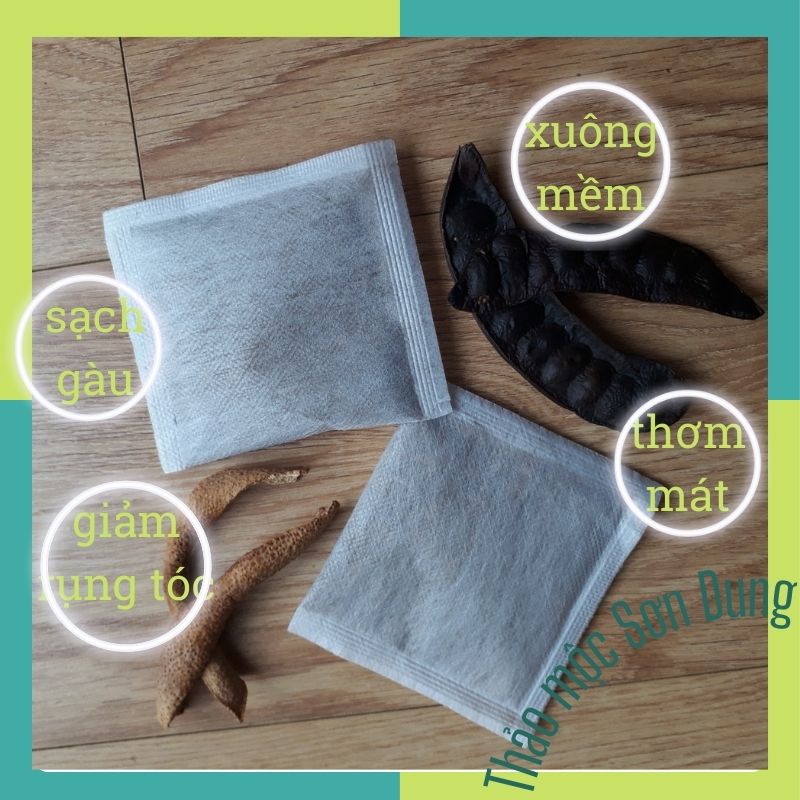 [Freeship+Quà 18K] Dầu Gội Đầu Bồ Kết Thảo Mộc Sơn Dung, Combo 03 hộp 60 túi lọc, GĐ03, 100% Tự Nhiên Sạch Gàu Hết Ngứa Sảng Khoái Thư Giãn Giảm Đau Đầu Cảm Cúm, Tặng Thảo Mộc Xông Mặt giá 18K