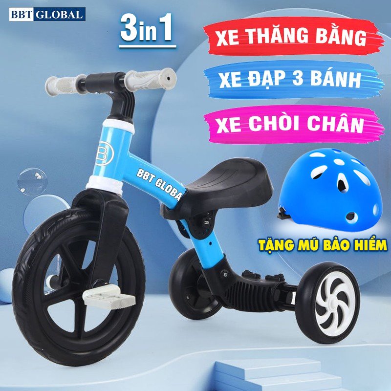 Xe đạp 3 bánh cho bé bbt global q520