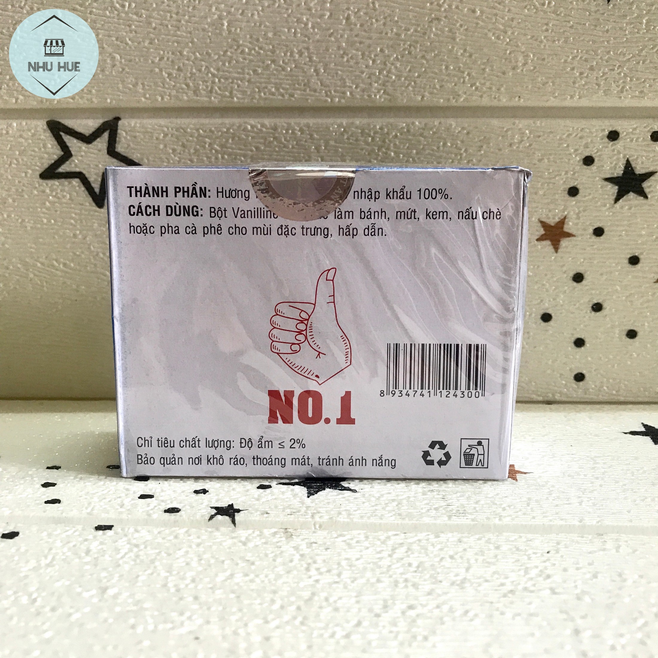 Bột vani Con Bướm (10 vĩ x 10 ống)