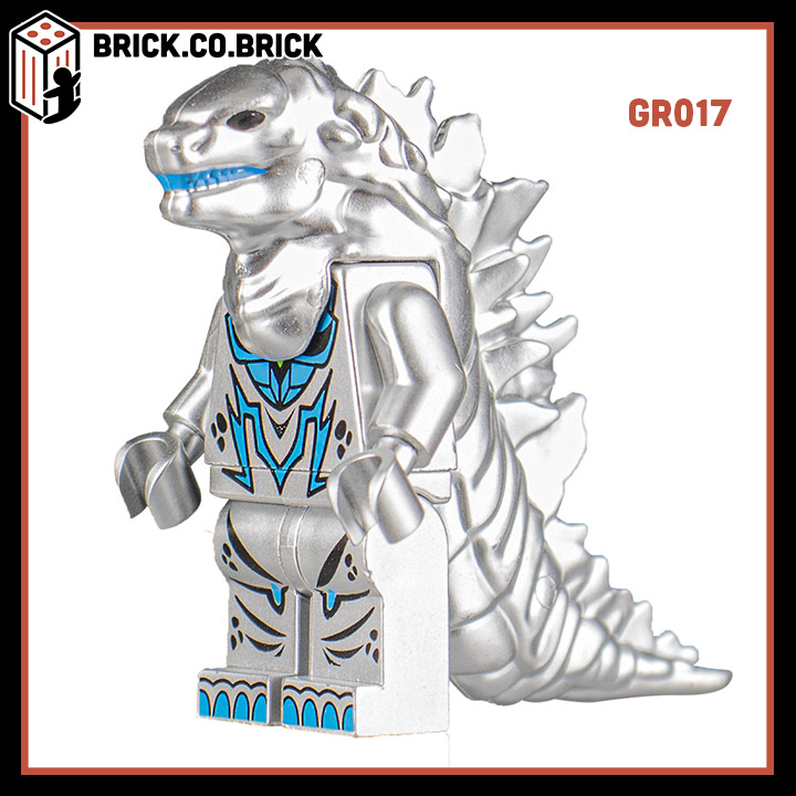 Godzilla Khủng Long Quái Thú Trong Suốt Nhiều Màu Đồ Chơi Mô Hình Lắp Ráp