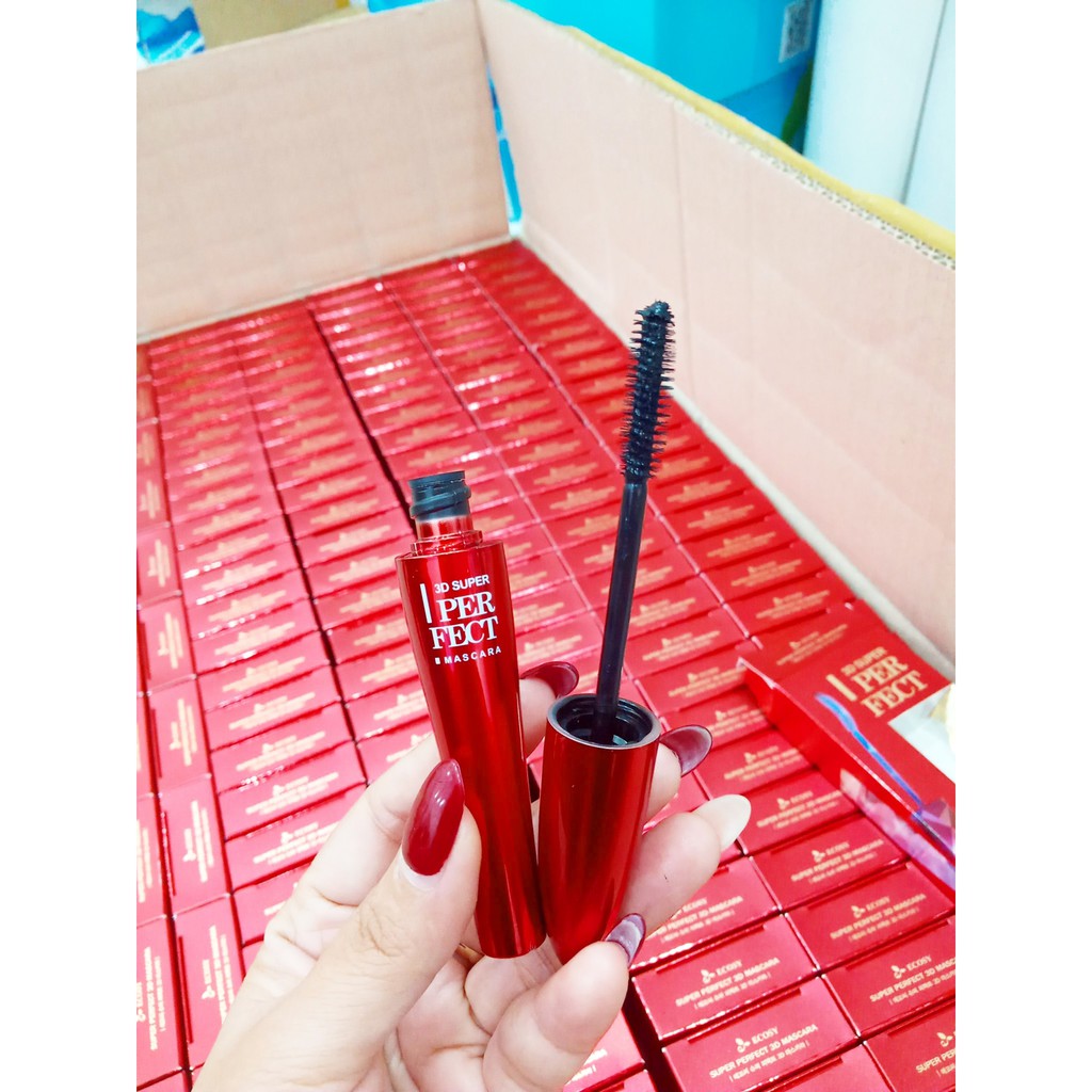 Mascara Ecosy 3D Super Perfect RED
