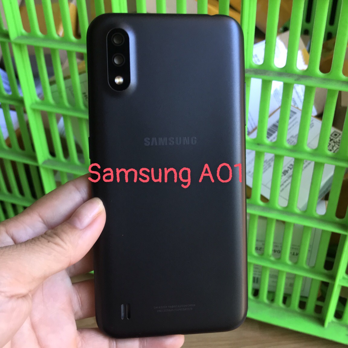 Bộ vỏ Samsung A01 Zin new <<Ảnh thật>>